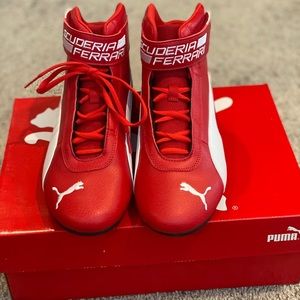 New Men’s PUMA Ferrari R-cat Mid Sneaker SZ 8 Mens